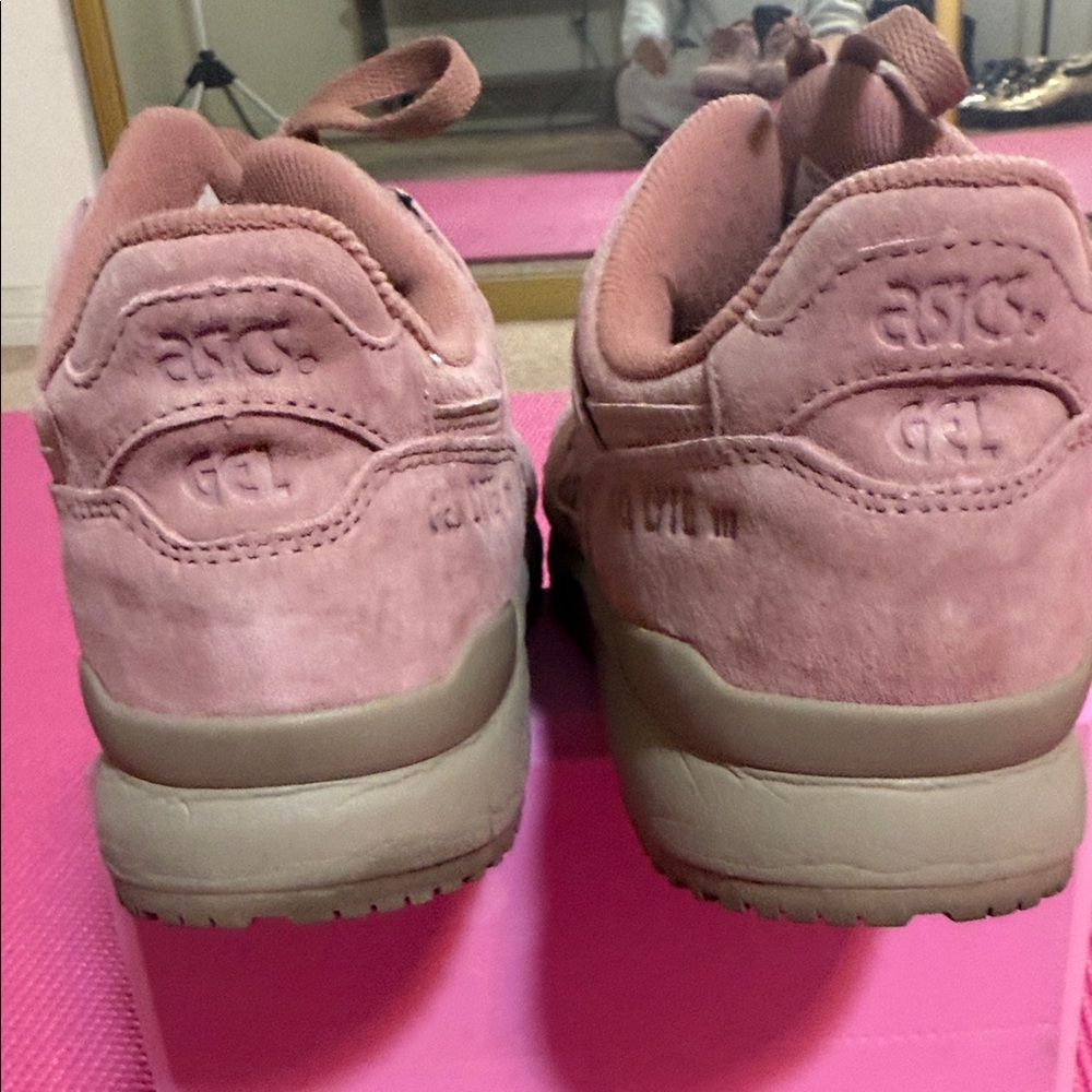 Asics Women's Dusty Pink Sneakers - Picture 9 of 12